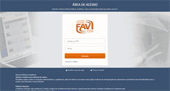 Desktop Screenshot of favic.matheusacademico.com.br